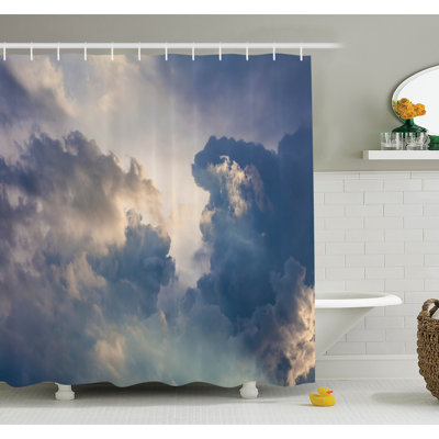 Gray Amp Silver Long 72 Quot X 84 Quot Shower Curtains You Ll Love